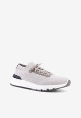 Knit Low-Top Sneakers