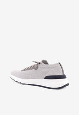 Knit Low-Top Sneakers