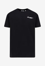 Off-White Shadow Logo Crewneck T-shirt Black 44MAA027S26J009001_Black_53278405