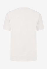Off-White Embroidered Logo T-shirt White 44MAA027S26J009100_White_53278388