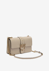 PINKO Medium Love Birds Buckle Shoulder Bag Beige 105857A0F1C50Q_877b33d0-f554-40d9-9fe2-b9991668b2c3