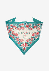 PINKO Limbo Swing Triangle Silk Scarf Multicolor 106655A38IDS3_36d46fef-3dd6-4389-925f-c6ccf8fa8806