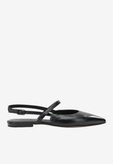 Pomme D'Or Ingrid Slingback Flats Black 1203INGRIDGLOVE NERO_50093384-a4cc-4026-9b36-d9610f9b94e2
