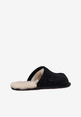 UGG Scuff Suede Slippers Black 1101111_BLK