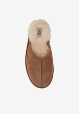 UGG Scuff Suede Slippers Chestnut 1101111_CHE