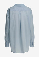 Toteme Buttoned Classic Shirt Blue 252-WRT0480-FB0415-206SKY_0ae37960-7d4c-4ffa-a3d7-1b404f1c7270