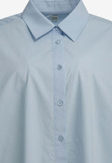 Toteme Buttoned Classic Shirt Blue 252-WRT0480-FB0415-206SKY_0ae37960-7d4c-4ffa-a3d7-1b404f1c7270