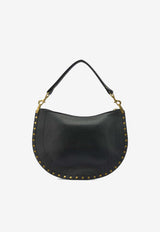 Isabel Marant Medium Oskan Soft Zip Shoulder Bag Black 25ABF0066FAC3C22M01BK_61448d2c-5aaf-4d0d-8b21-c75eaf997b3b