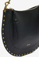 Isabel Marant Medium Oskan Soft Zip Shoulder Bag Black 25ABF0066FAC3C22M01BK_61448d2c-5aaf-4d0d-8b21-c75eaf997b3b