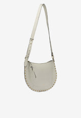 Isabel Marant Medium Oskan Soft Zip Shoulder Bag White 25ABF0066FAC3C22M20CK_3d4f27a1-e95c-46f7-9673-43f8ce26ee79
