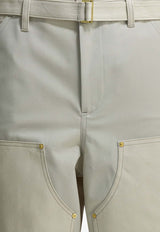 Sacai X Carhartt Wip Duck Cargo Pants White 26-03993M199_3a78f3e8-a05b-4e3d-bd2f-08d1b04f188f