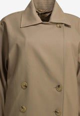 Toteme Signature Trench Coat Beige 243-WRO1112-FB0243-156KHAKI_f10ca3af-acfa-469f-92aa-5a2f1d12741b