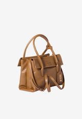 Miu Miu Solitaire Nappa Leather Tote Bag Brown 5BA302VOWO2IFP_F0039