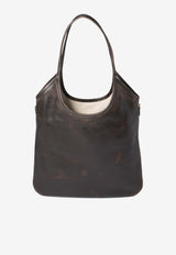 Miu Miu Ivy Aged Leather Shoulder Bag Brown 5BG231VMLNAF6P_F0201