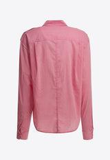 Isabel Marant Etoile Valiane Asymmetric Long-Sleeved Shirt Pink 26PCH0304FAD1I05E40BG_f38640ff-4fe1-4754-a0a3-d9618acb2d6e