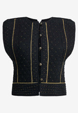 Isabel Marant Etoile Volana Quilted Vest Black 26PGI0078FAD1J03E01BK_cf586969-242c-4482-9031-3518eacfc639