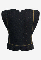 Isabel Marant Etoile Volana Quilted Vest Black 26PGI0078FAD1J03E01BK_cf586969-242c-4482-9031-3518eacfc639