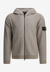 Stone Island Logo-Patch Zip-Up Sweatshirt Beige 5100050S01B0V009A_d859b165-9a40-4b85-b3a7-0c1cb82a606c