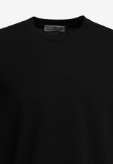 Stone Island Compass Patch Crewneck Sweater Black 5100062S00B9V0029_88e97901-6180-4c43-a73f-5b9b788caddc