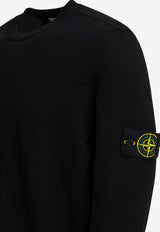 Stone Island Compass Patch Crewneck Sweater Black 5100062S00B9V0029_88e97901-6180-4c43-a73f-5b9b788caddc