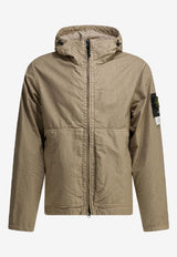Stone Island Logo Technical Zip-Up Jacket Beige 4100053S0069V009A_1e77e0a9-346f-47f5-be8d-6534001d75d6