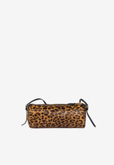 Miu Miu Leopard Print Shoulder Bag Brown 5NE8512IFT_F0151