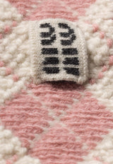 Miu Miu Jacquard Wool Logo Headband Multicolor 5IH0442IEI_F0X46