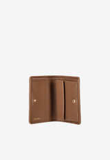 Miu Miu Matelassé Leather Logo Wallet Caramel 5MV204AFPP_F098L