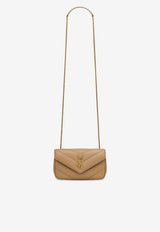 Saint Laurent Mini Loulou Shoulder Bag Beige 821749AAEAX_2357