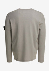 Stone Island Compass Patch Crewneck Sweater Gray 5100062S00B9V0061_816ed08f-bfff-4cfc-ae91-b87fe7f28231