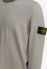 Stone Island Compass Patch Crewneck Sweater Gray 5100062S00B9V0061_816ed08f-bfff-4cfc-ae91-b87fe7f28231
