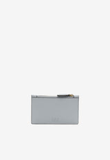 PINKO Love Birds Zip Leather Wallet Blue 100251A0F1E37Q_7eb917a3-1dfc-49d3-8bd4-b3b28b566045