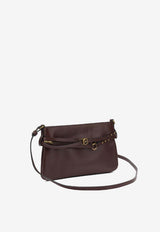 PINKO Calf Leather Belted Shoulder Bag Bordeaux 106177A0QOR49Q_3142f696-67cb-46bd-bd86-3a60d087f1ad