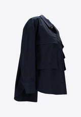 P.A.R.O.S.H Cedro Long-Sleeved Shirt Blue D381253CEDRO_012