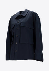 P.A.R.O.S.H Cedro Long-Sleeved Shirt Blue D381253CEDRO_012