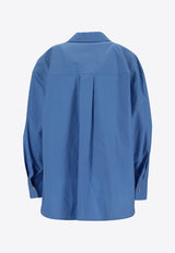 P.A.R.O.S.H Canyox Long-Sleeved Buttoned Shirt Light Blue D381273CANYOX25W_046