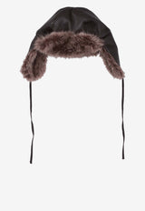 P.A.R.O.S.H Faux-Fur Trapper Hat Gray D010532PORTAL_823