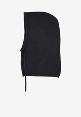 P.A.R.O.S.H Lime Wool-Blend Balaclava Black D000533LIME25_013