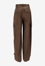 P.A.R.O.S.H Cedro Cargo Pants Brown D232462CEDRO_008
