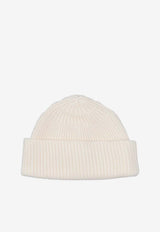P.A.R.O.S.H Lady Bird Wool Knit Beanie White D000569LADYBIRD_002