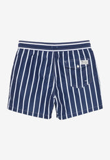 Polo Ralph Lauren Striped Traveler Swim Shorts  Navy 710975405001_NAVY VERTICAL WIDE STRIPE_48136819