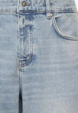 Represent Washed Straight-Leg Jeans Blue MLM10049608_CALIFORNIA BLUE_41114705
