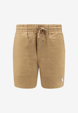 Polo Ralph Lauren Logo Bermuda Shorts Beige 710P08205503_CAFE TAN_48136862