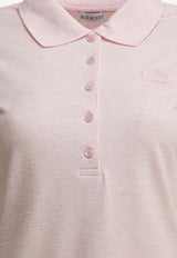 Burberry Logo Polo T-shirt Dress Pink 8123278_925dac74-d869-4a56-b8fa-71976d29a319