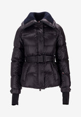 Moncler Bataillouse Belted Padded Jacket Navy K20981A00029597ZD_781