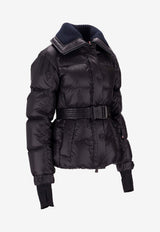Moncler Bataillouse Belted Padded Jacket Navy K20981A00029597ZD_781