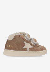 Golden Goose DB Kids Babies June Suede Sneakers Brown GJF00386F006750_55543