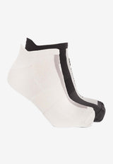 Adidas By Stella McCartney Ribbed Knit Low Socks - Set of 2 Multicolor IS9018_utility black