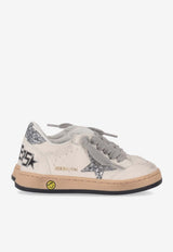 Golden Goose DB Kids Baby Girls Ballstar Lace-Up Sneakers White GJF00439F004826_80185