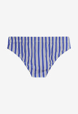 Tom Ford Striped Swimming Briefs Blue BSS010FMP031UWA_BLUEWHITE_40468787